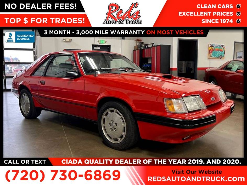 Ford Mustang svo turbo  1985