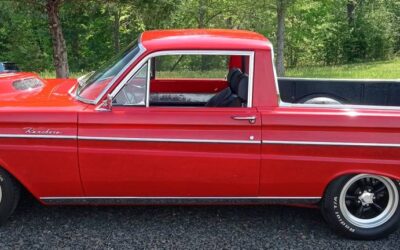 Ford Ranchero  1965 red