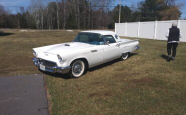 Ford-Thunderbird-1957-white-1