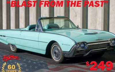 Ford Thunderbird  1962 blue