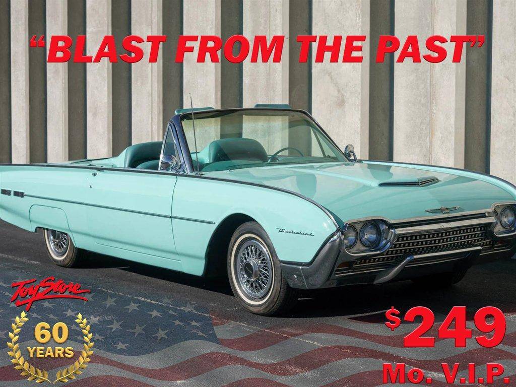 Ford Thunderbird  1962 blue