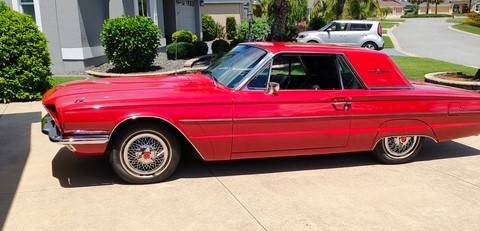 Ford Thunderbird  1966 red