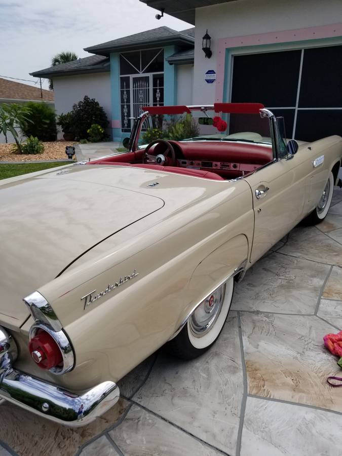 Ford Thunderbird convertible  1955 custom