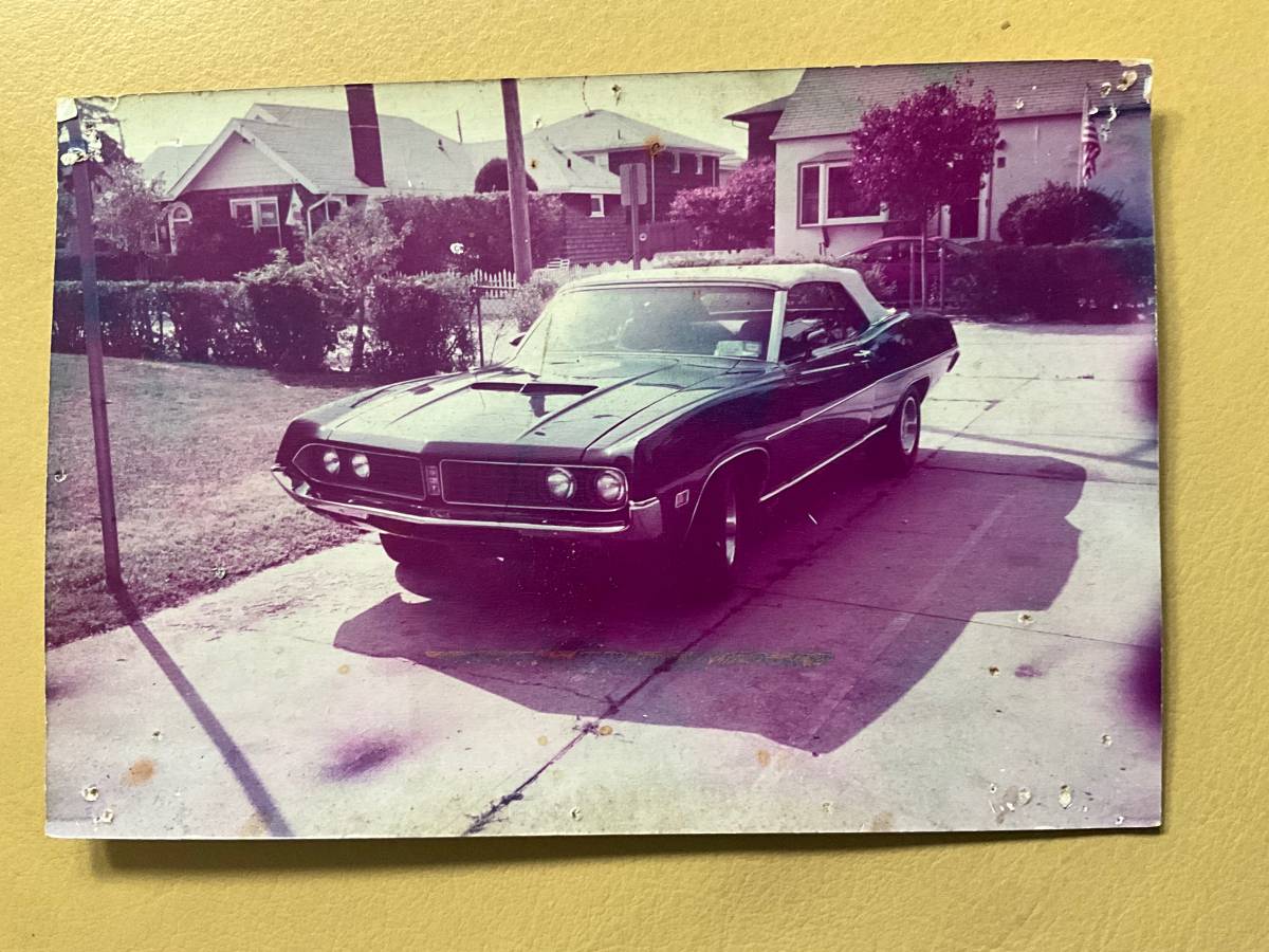 Ford Torino gt  1971 blue