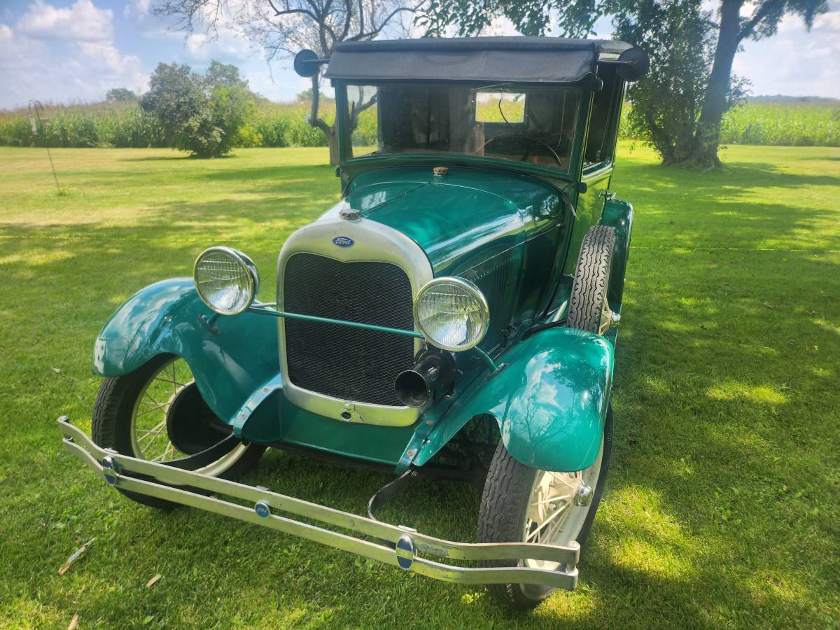 Ford-model-a-pickup-1929-green-2