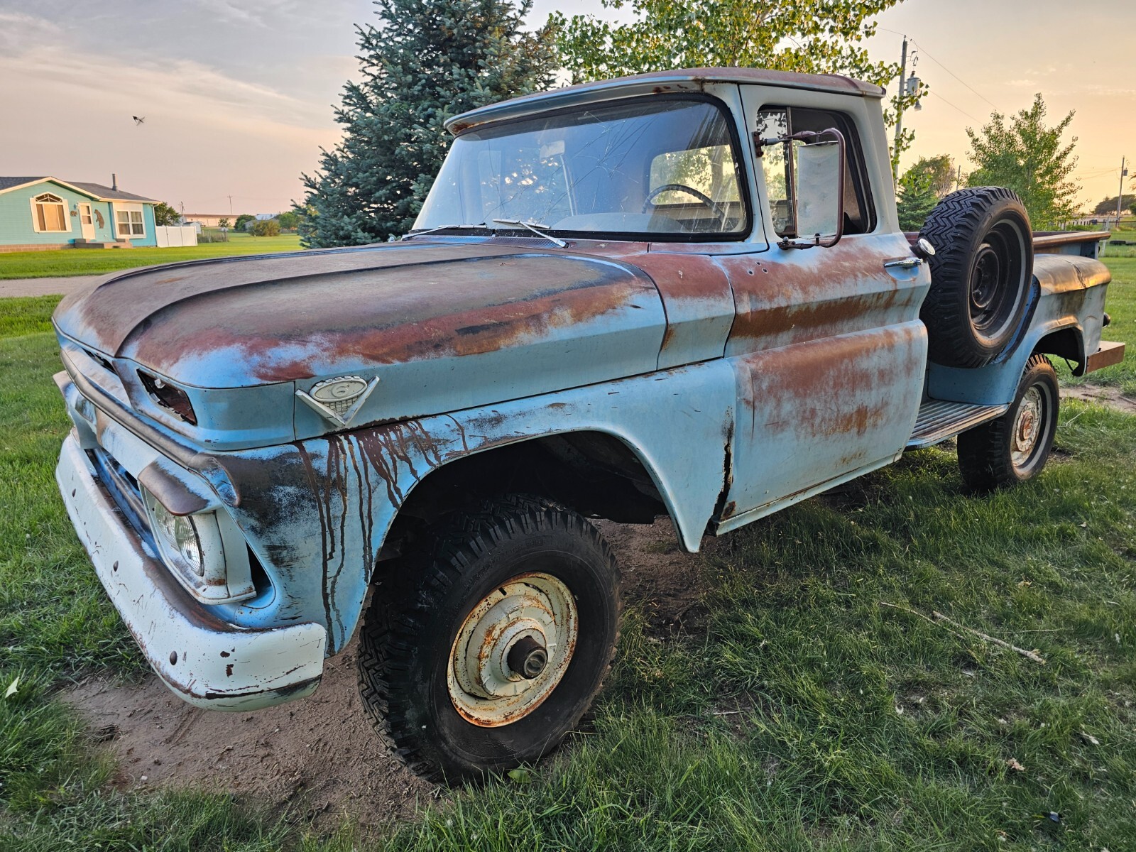 GMC-12-Ton-Pickup-1962-Farm-Truck-29