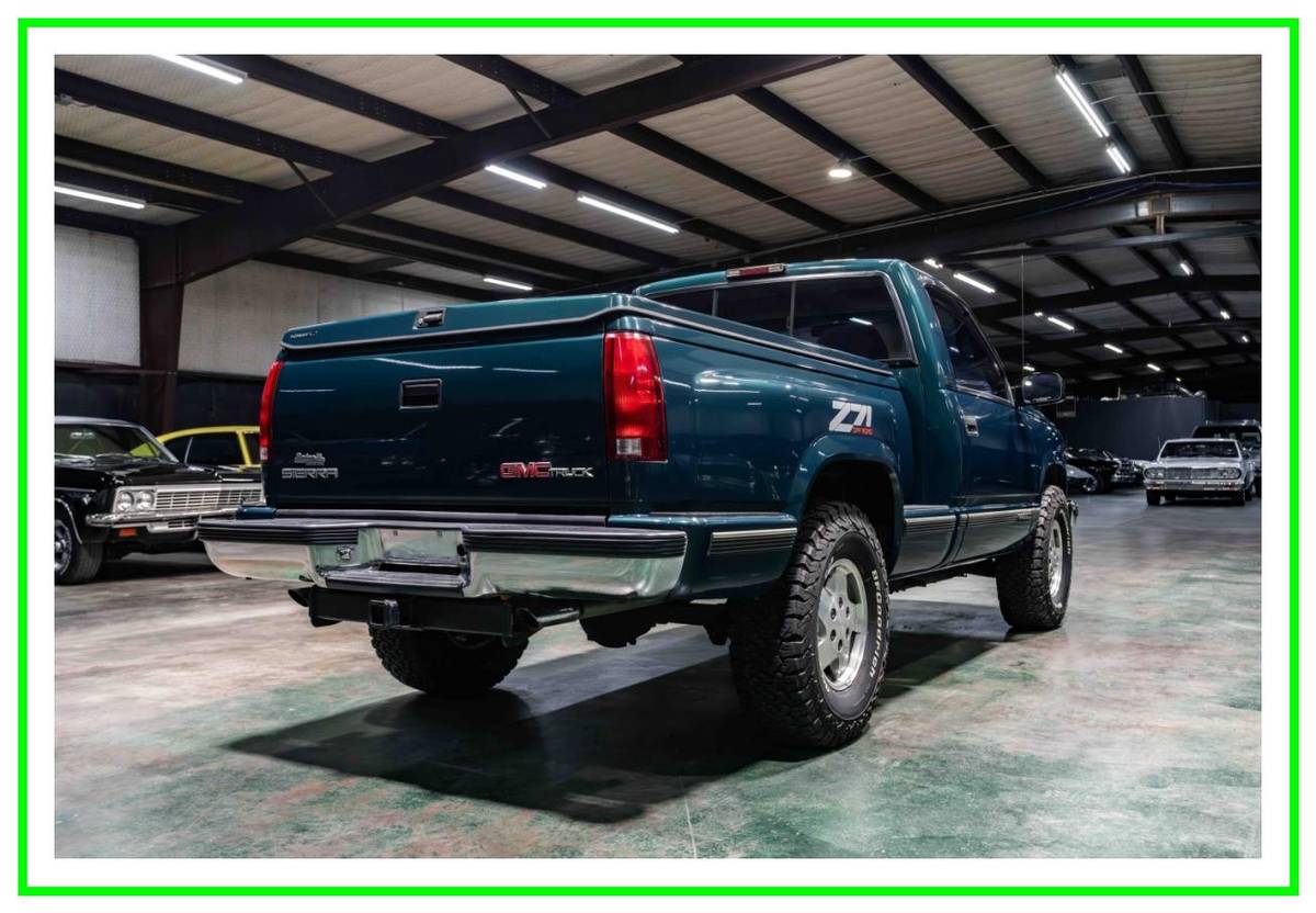 Gmc-K1500-4x4-swb-1995-green-1