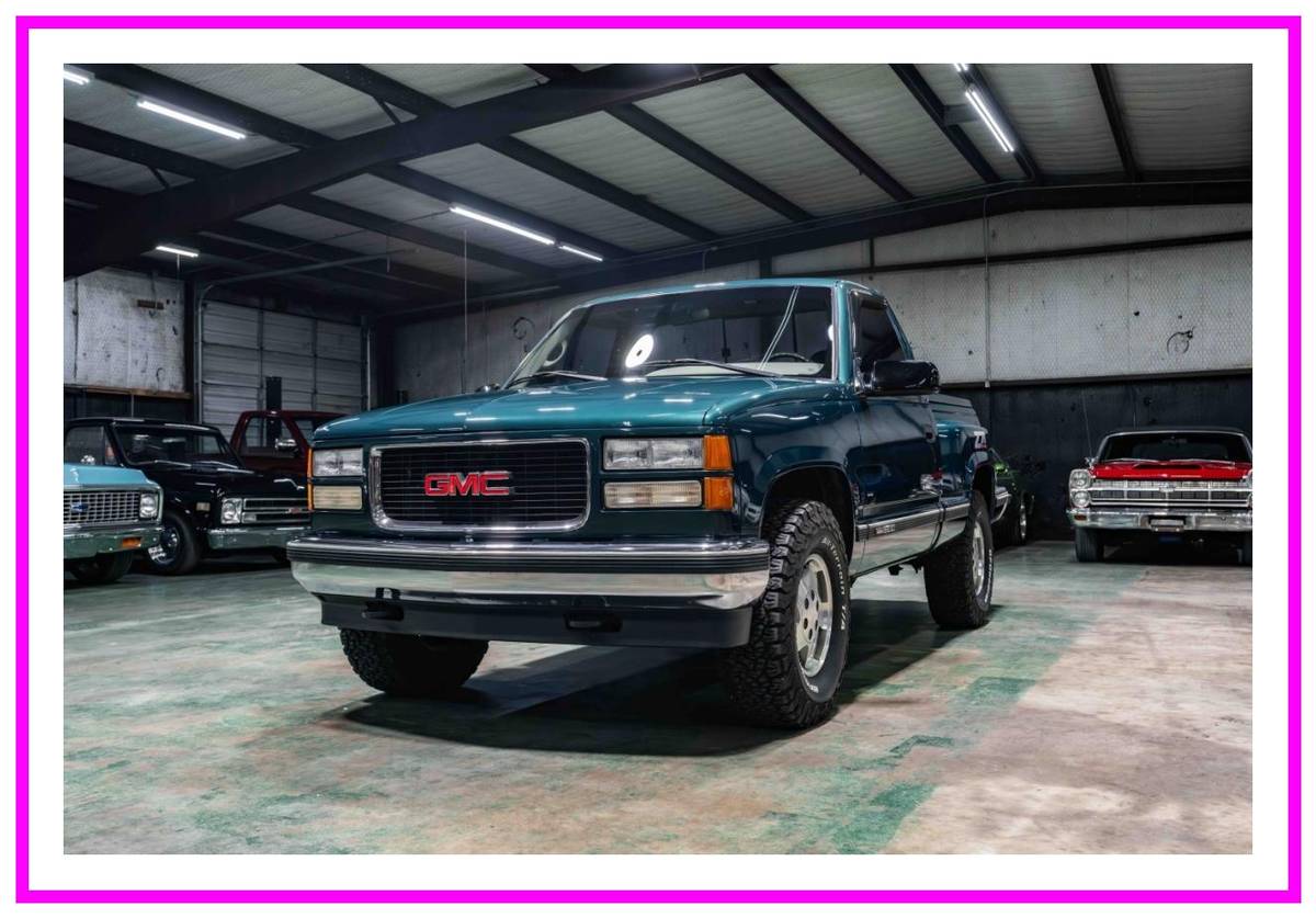 Gmc K1500 4x4 swb  1995 green
