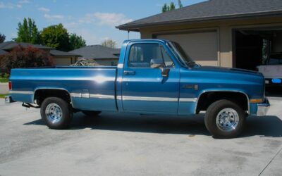 Gmc Sierra classic c 1500  1981 blue