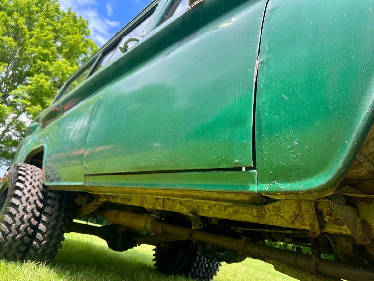 Gmc Suburban  1963 green