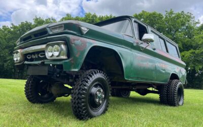 Gmc Suburban  1963 green