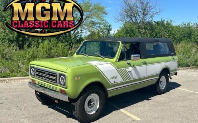 International Scout II 1972 SUV