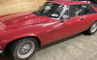 Jaguar Sjx  1989 red