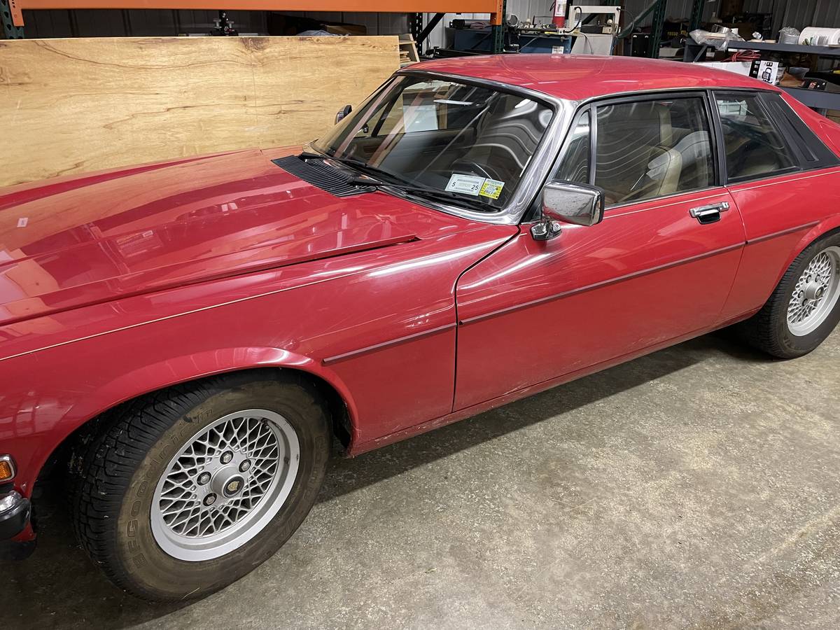Jaguar Sjx  1989 red
