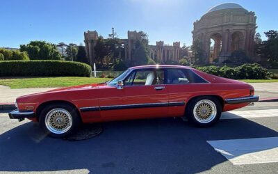 Jaguar Xjs  1989 red