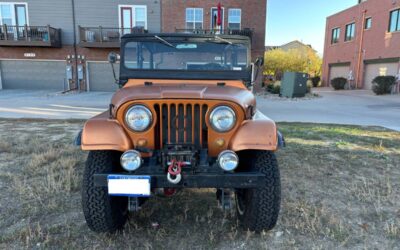 Jeep Cj5  1966 orange