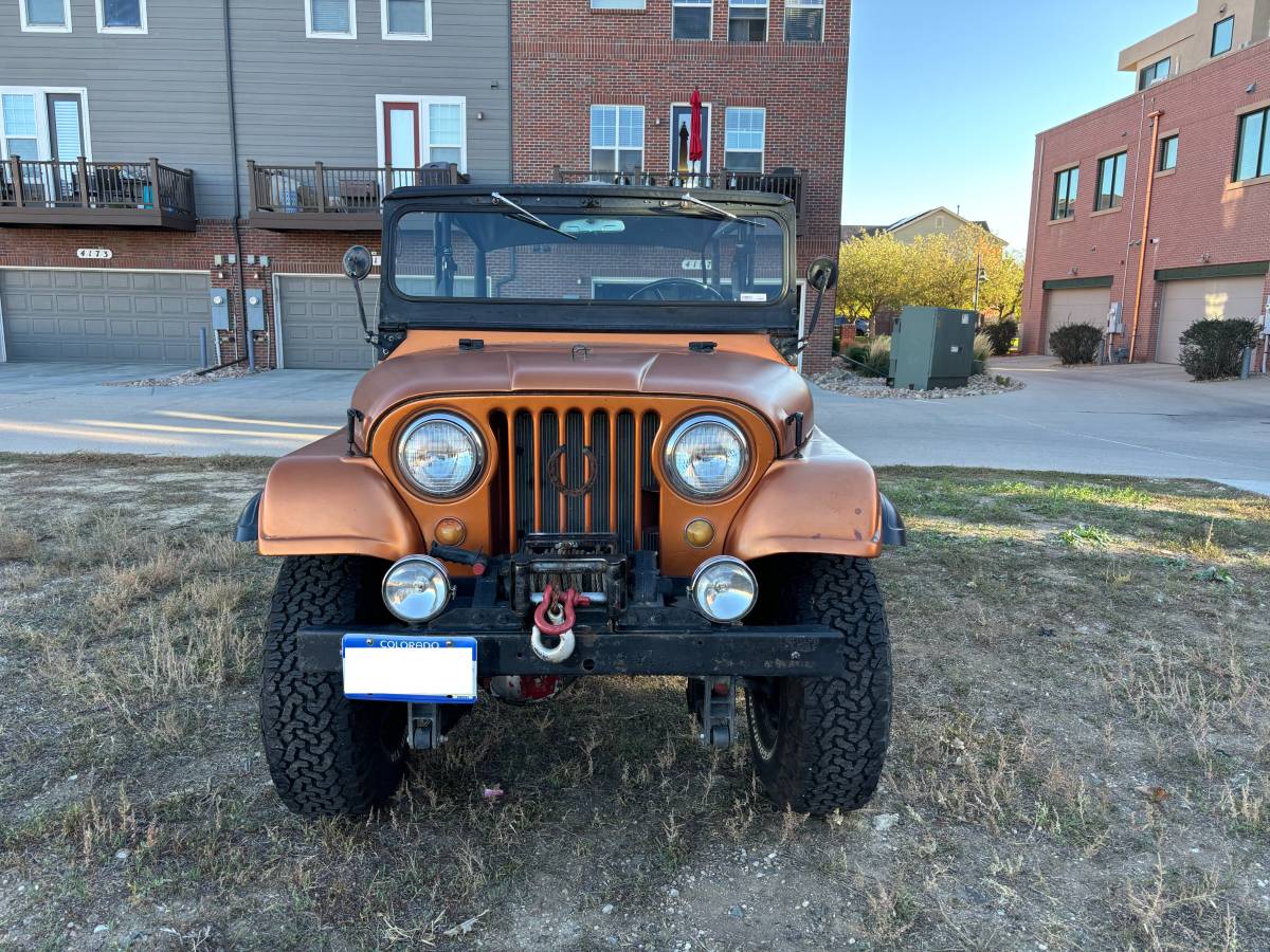 Jeep Cj5  1966 orange