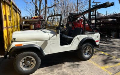 Jeep Cj5  1973 white