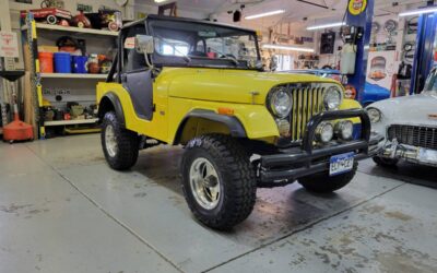 Jeep Cj5  1974 yellow
