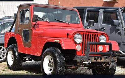 Jeep Cj5  1976 red
