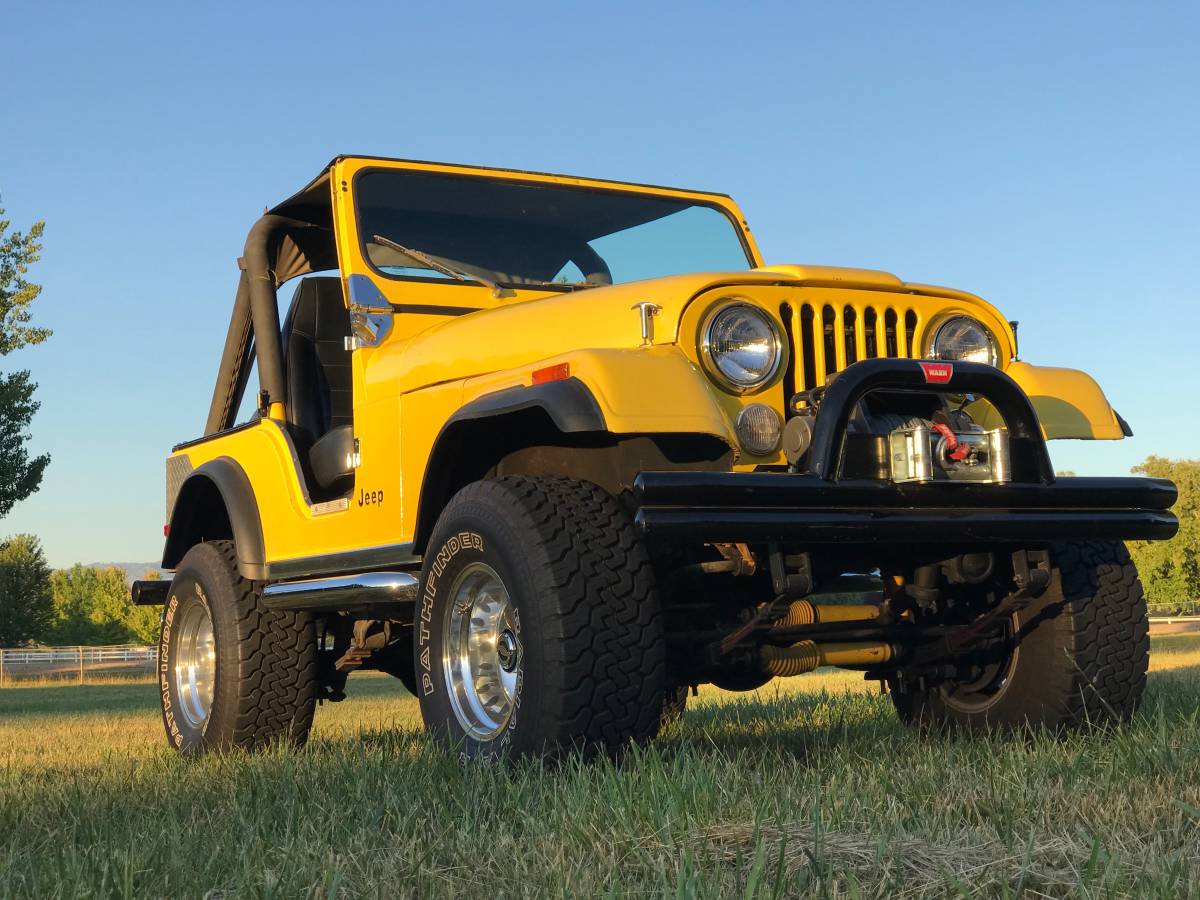 Jeep Cj5  1979 yellow