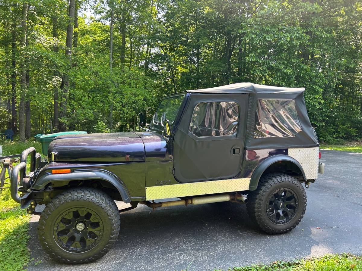 Jeep Cj7  1976 purple