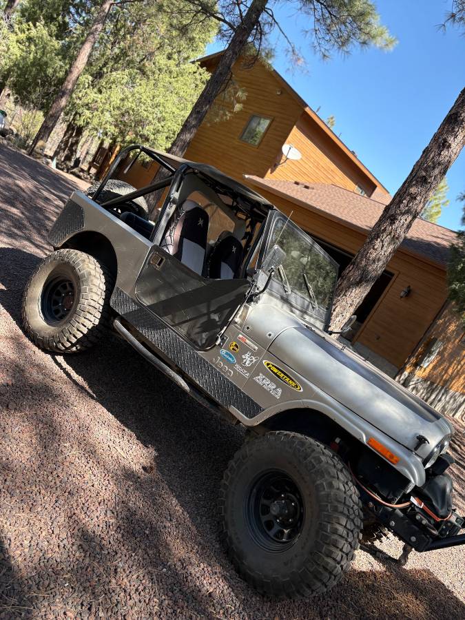 Jeep Cj7  1983 black