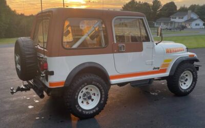 Jeep Cj7  1983 white