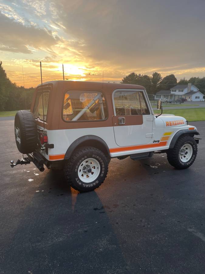 Jeep Cj7  1983 white