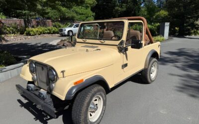 Jeep Cj7  1984 brown