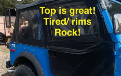 Jeep Cj77  1977 blue