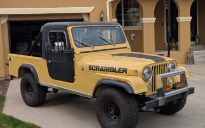 Jeep Cj8 scrambler  1981