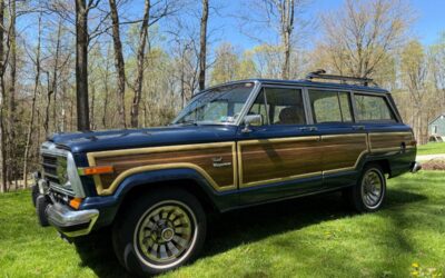 Jeep Grand wagoneer  1986 blue