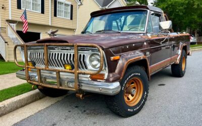 Jeep J10  1978 brown