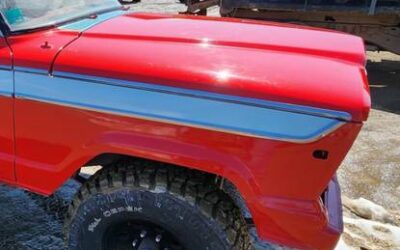 Jeep Wagoneer  1978 red