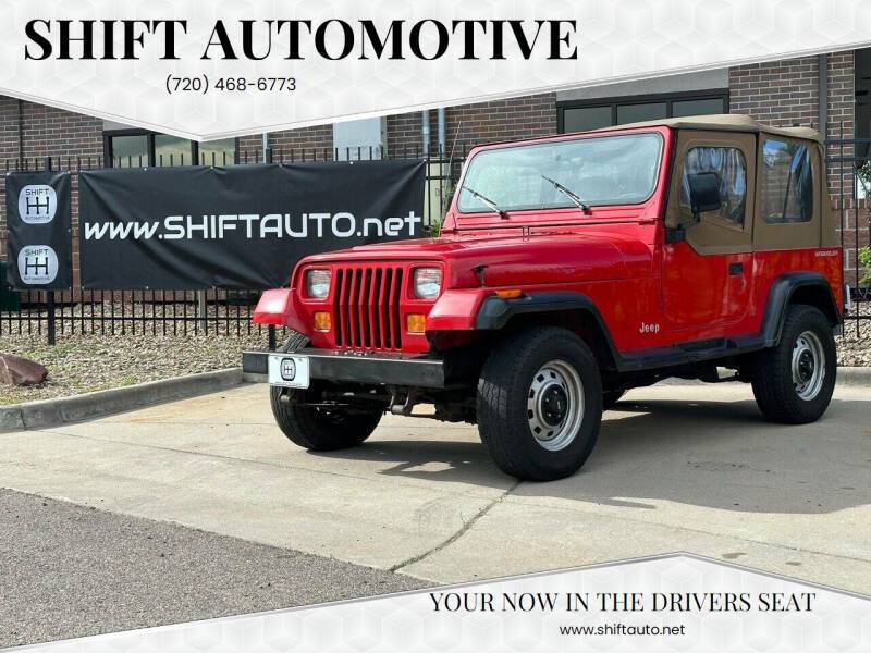 Jeep Wrangler  1995 red