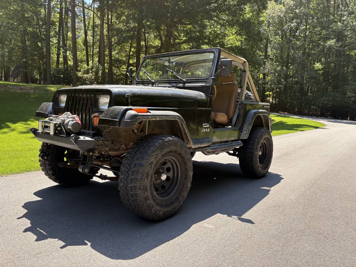 Jeep Wrangler yj  1991 black