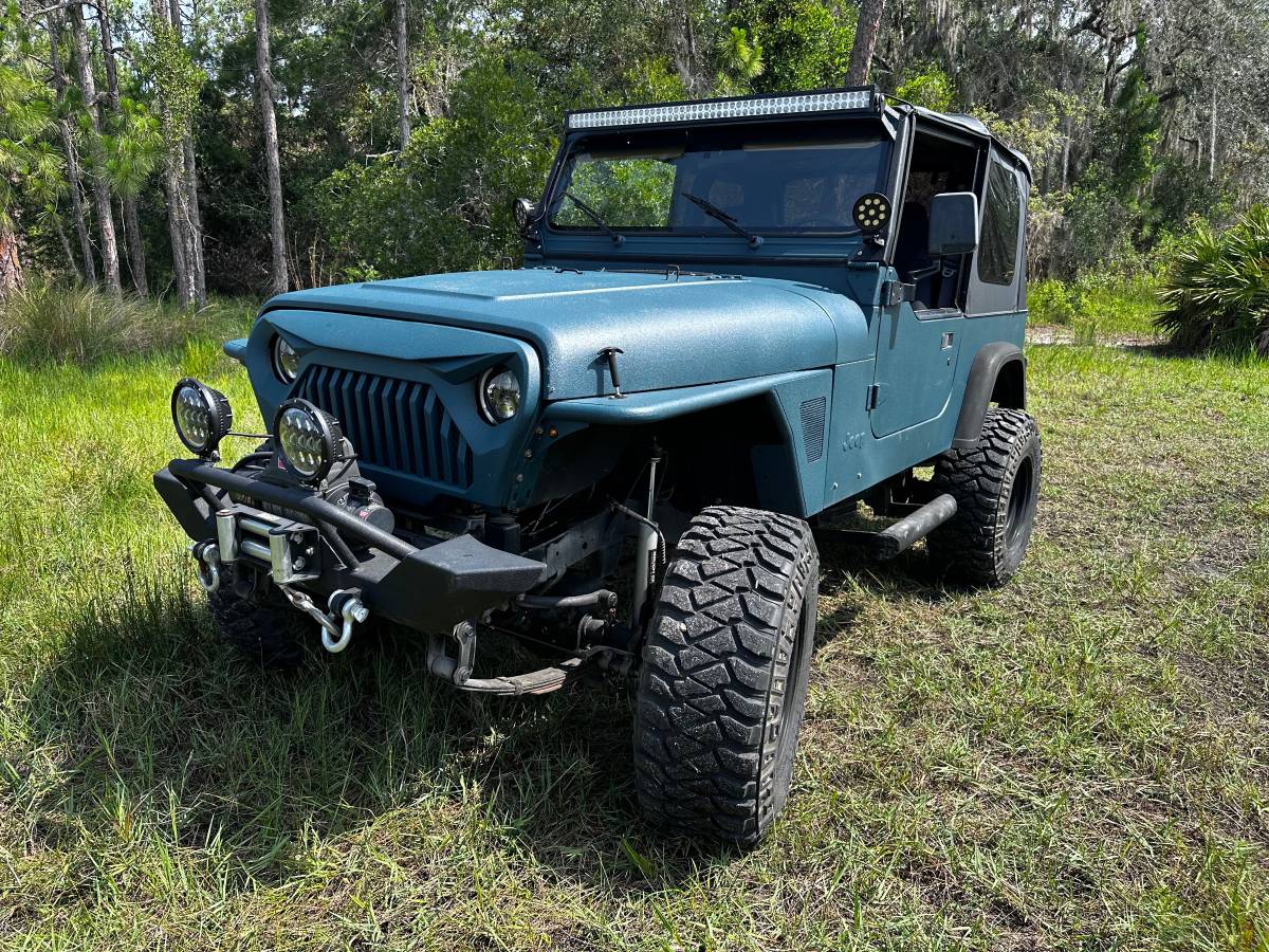 Jeep-Wrangler-yj-1994-green-1