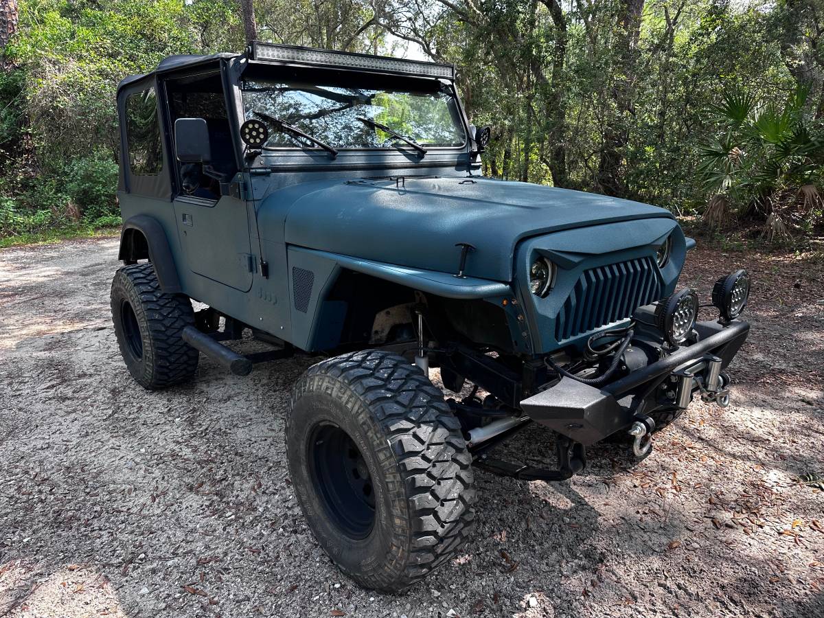 Jeep Wrangler yj  1994 green