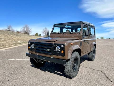 Land rover Defender 90 diesel  1993 brown