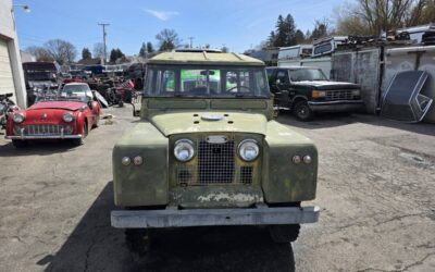 Land rover Series 2  1966 green