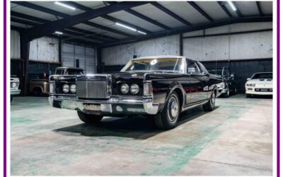 Lincoln Continental mark iii  1970 black