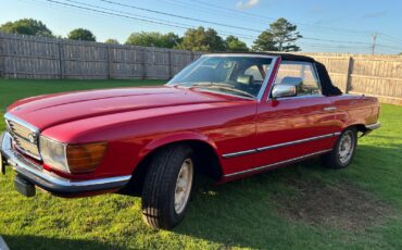 Mercedes-Benz-280SL-RARE-5-SPEED-MANUAL-SHIFT-1983-Convertible-2