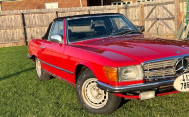 Mercedes-Benz-280SL-RARE-5-SPEED-MANUAL-SHIFT-1983-Convertible-26