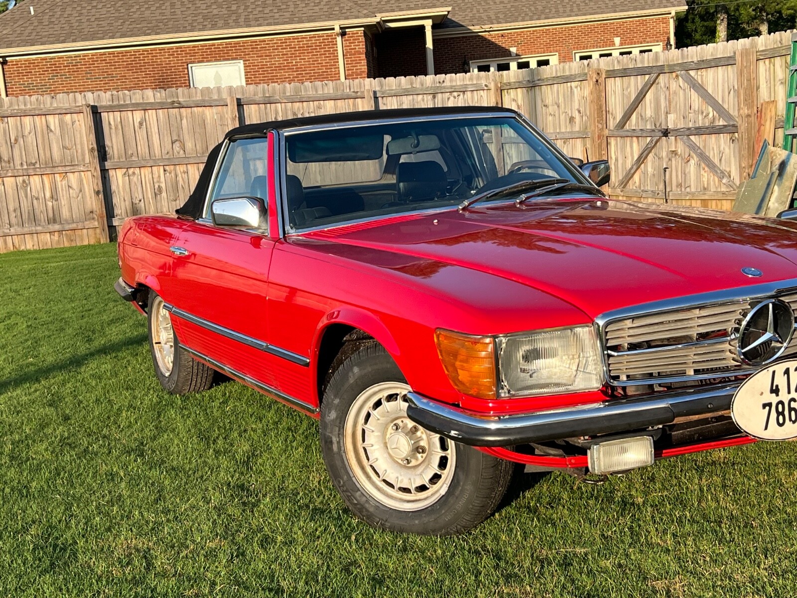 Mercedes-Benz-280SL-RARE-5-SPEED-MANUAL-SHIFT-1983-Convertible-26