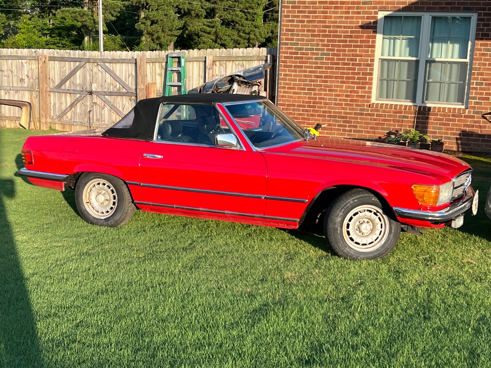 Mercedes-Benz-280SL-RARE-5-SPEED-MANUAL-SHIFT-1983-Convertible-30