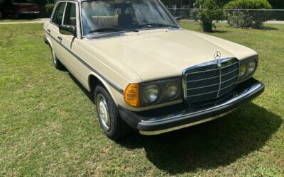 Mercedes-benz 300d diesel  1981 white