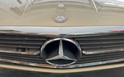 Mercedes-benz 450 sl  1977 yellow
