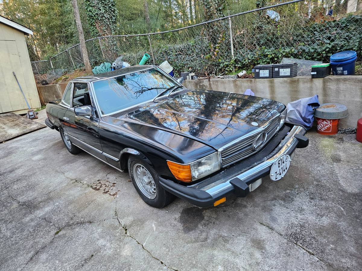 Mercedes-benz  450sl  1978