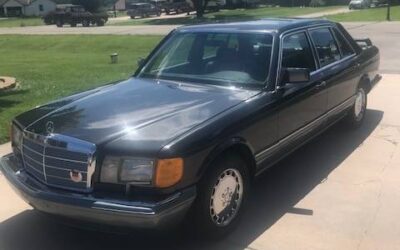Mercedes-benz 560sel  1989 grey
